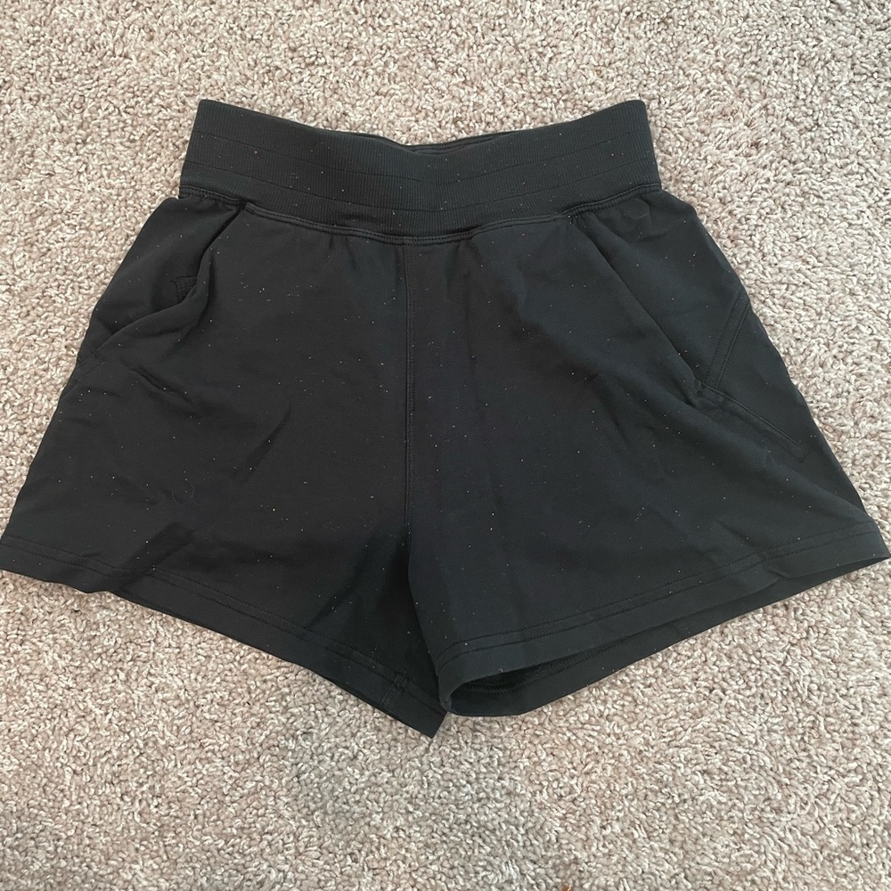 Black lululemon shorts